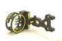 Toxonics Metal Optic 3 metal .029 fibre optic pin sight black RHLH image