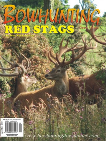 Magazine Bowhunting Downunder, 84 pages large image. Click to return to Magazine Bowhunting Downunder, 84 pages price and description