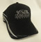Martin cap black with silver flames - click for more information