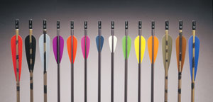 Elite Plastifletch 26 Brown Pack 25 image