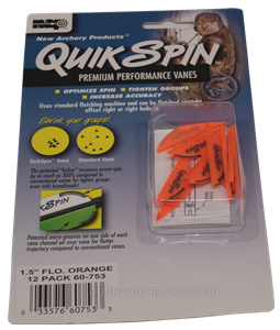 NAP QuikSpin Vanes 1.5" Fluoro Orange 12 image