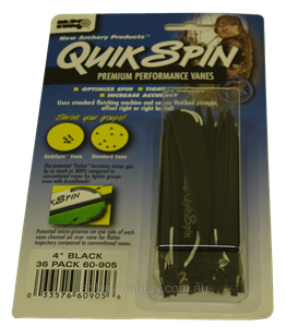 NAP QuikSpin Vanes 4" Black 36 image