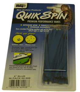 NAP QuikSpin Vanes 4" Blue 36 image