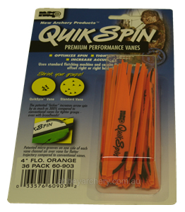 NAP QuikSpin Vanes 4" Fluoro Orange 36 image