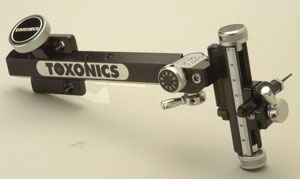 Toxonics T7300 High Helix 3D and target sight without clicks knob black RH image