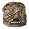 Hoyt camo and blaze orange reversible hunting beanie - click for more information
