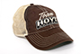 Team Hoyt Stone Washed Brown and Tan mesh cap - click for more information