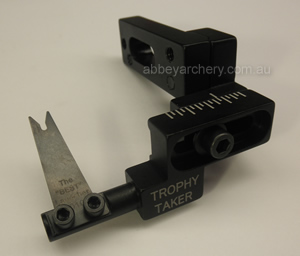 Trophy Taker Spring Steel 2 short bar arrow rest black or silver image