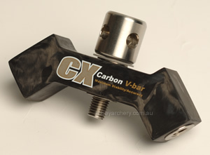 Win & Win CX Carbon V-Bar 45 Degree Angled image