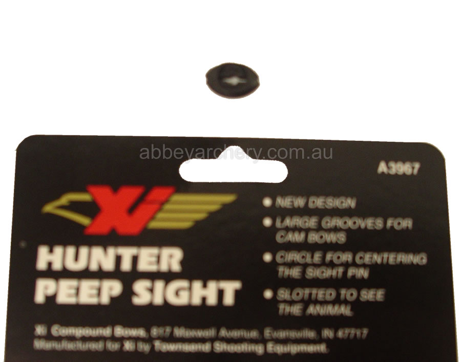 XI Hunter Peep Sight large image. Click to return to XI Hunter Peep Sight price and description