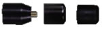 Easton Black Max Rubber End Cap 16 grams or .56 oz - click for more information