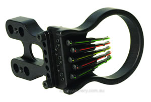 Spot-Hogg Barebones 5 .029 fibre optic pin sight RH or LH image