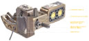 Trophy Ridge Drop Zone Fall Away Arrow Rest, Guide Series, RH image