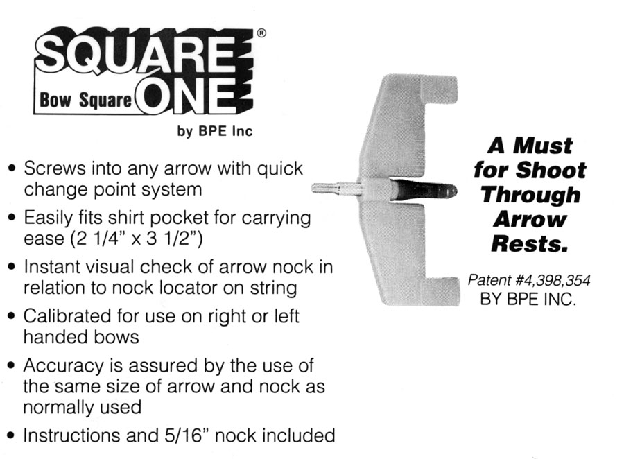 BPE Square One Bowsquare large image. Click to return to BPE Square One Bowsquare price and description
