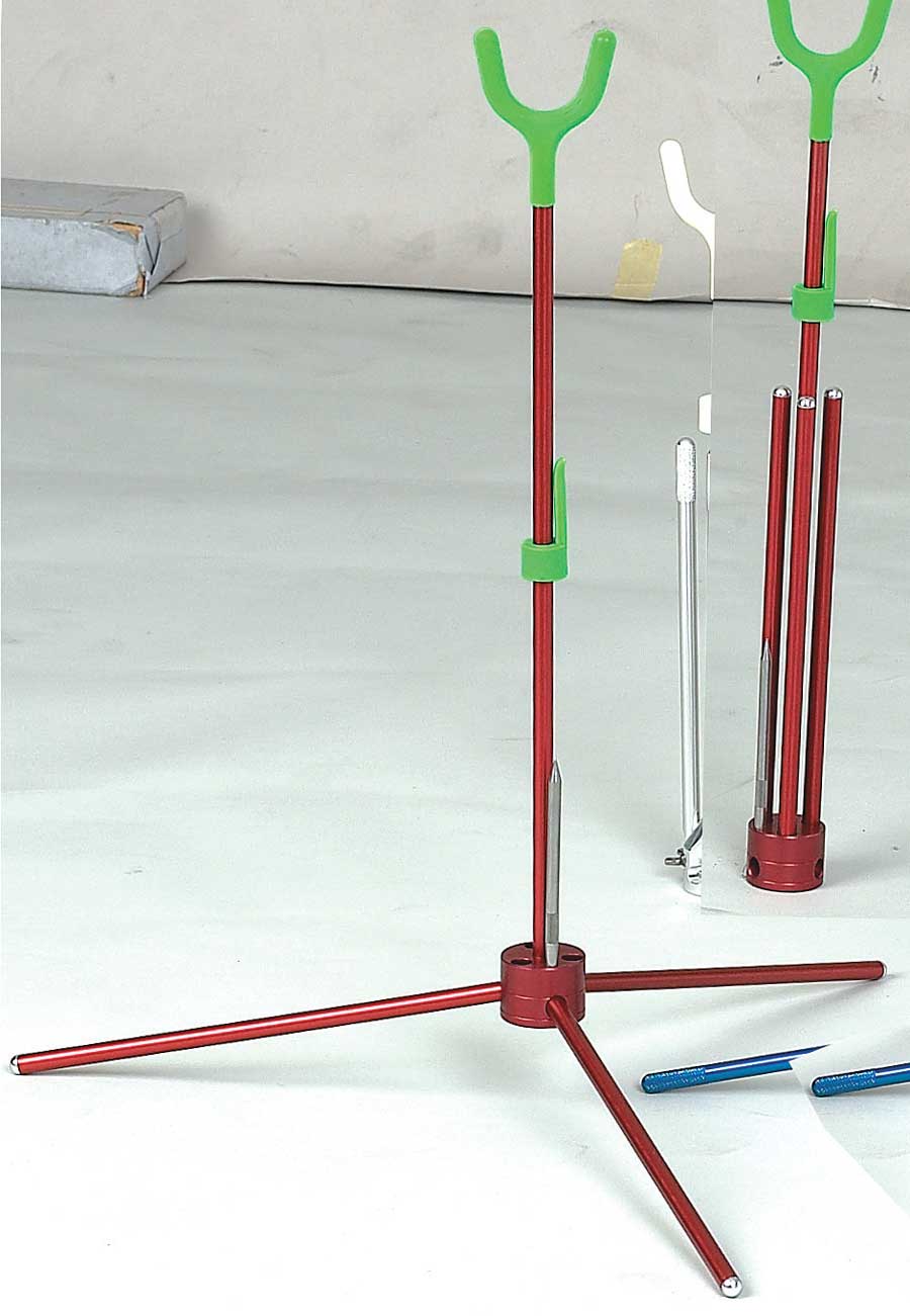 Cartel RX 105 aluminium bow stand large image. Click to return to Cartel RX 105 aluminium bow stand price and description