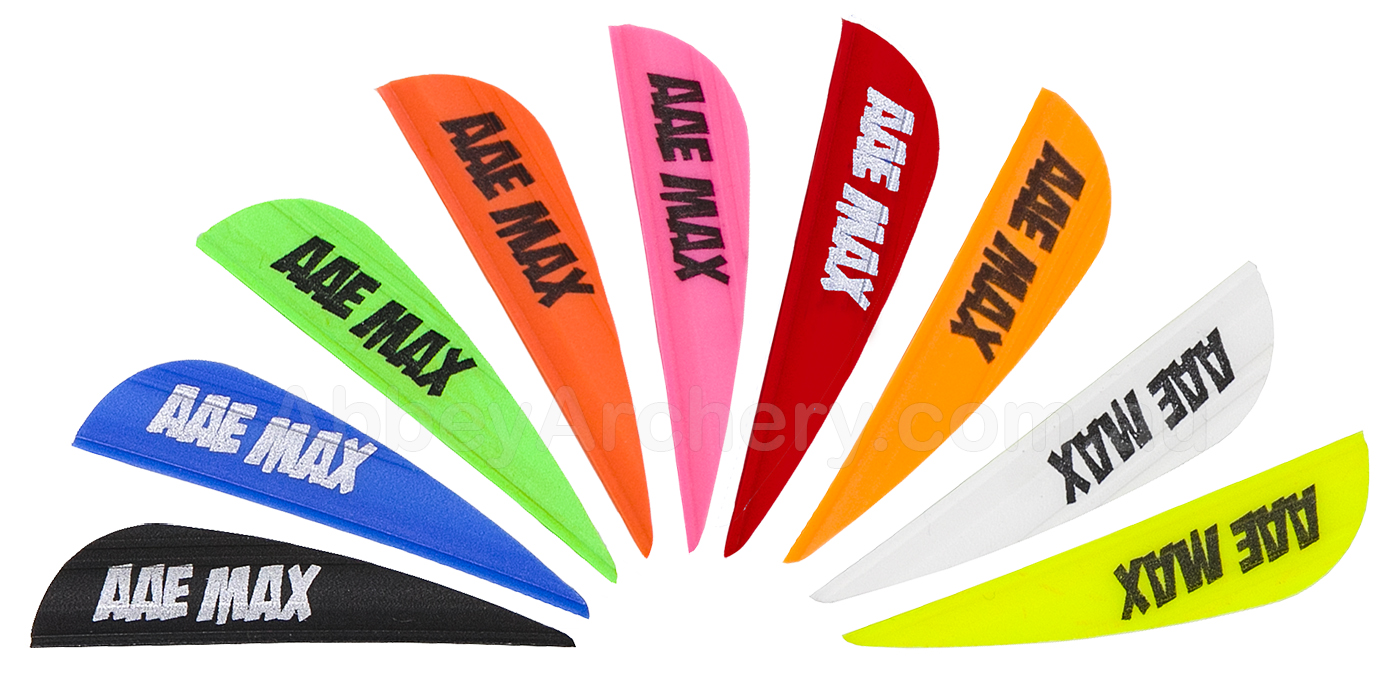 AAE Plastifletch Max vane 2.3" 100's large image. Click to return to AAE Plastifletch Max vane 2.3" 100's price and description