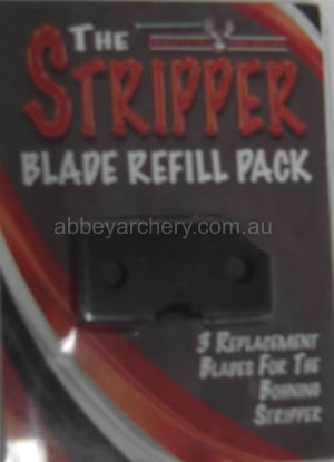Replacement blades for Bohning The Stripper 3pk image