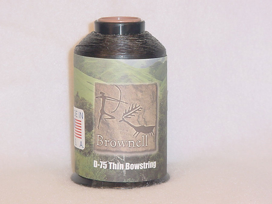 Brownell D75 Dyneema Thin Bow String Material 1-4 lb brown large image. Click to return to Brownell D75 Dyneema Thin Bow String Material 1-4 lb brown price and description