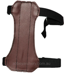 JMR Target Leather Armguard velcro image