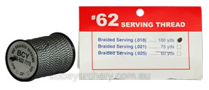 BCY No 62XS Braided Centre Serving image