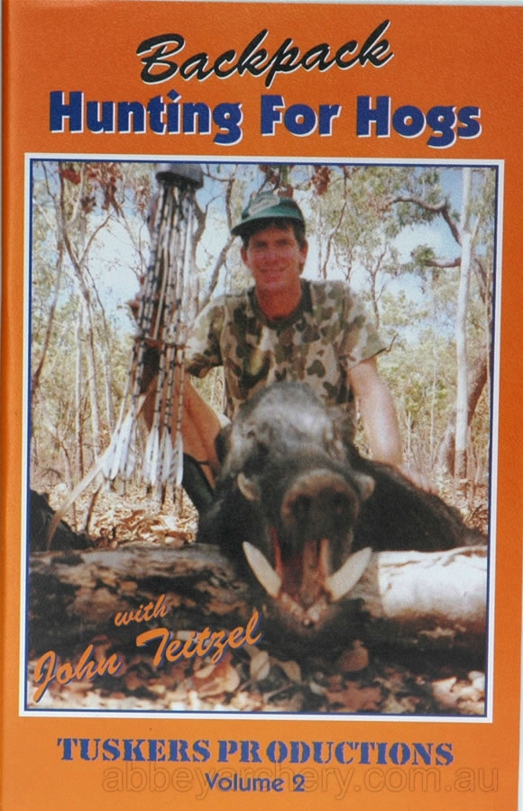 Australian Hunting DVD Tusker Backpack Hunting For Hogs
