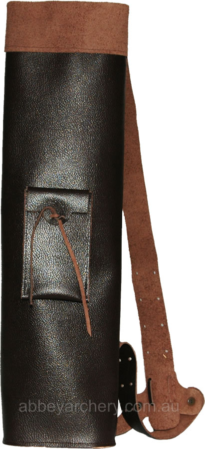 JMR Deerstalker Leather Back Quiver 22in large image. Click to return to JMR Deerstalker Leather Back Quiver 22in price and description