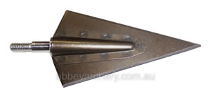 Tusker Delta screw in 2 blade broadhead 195gr image