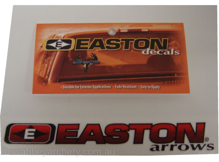 Easton red arrow decal