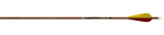 Easton 5mm Axis Traditional arrow with 4&quot; feathers dozen - click for more information