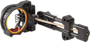 FUSE Carbon Interceptor 5 .019 fibre optic pin micro adjust hunter sight image