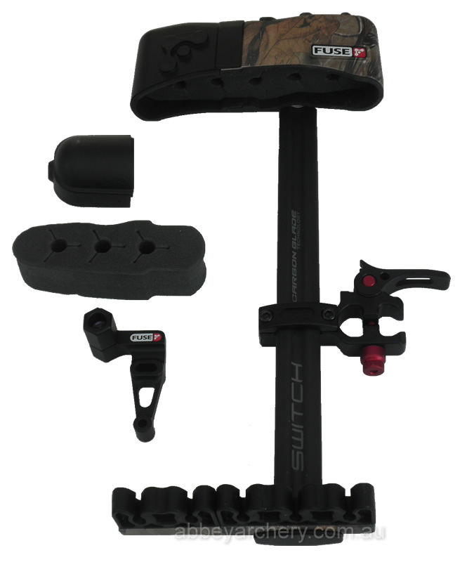 FUSE Switch quick detach 1 piece 5-3 arrow convertible bow quiver large image. Click to return to FUSE Switch quick detach 1 piece 5-3 arrow convertible bow quiver price and description