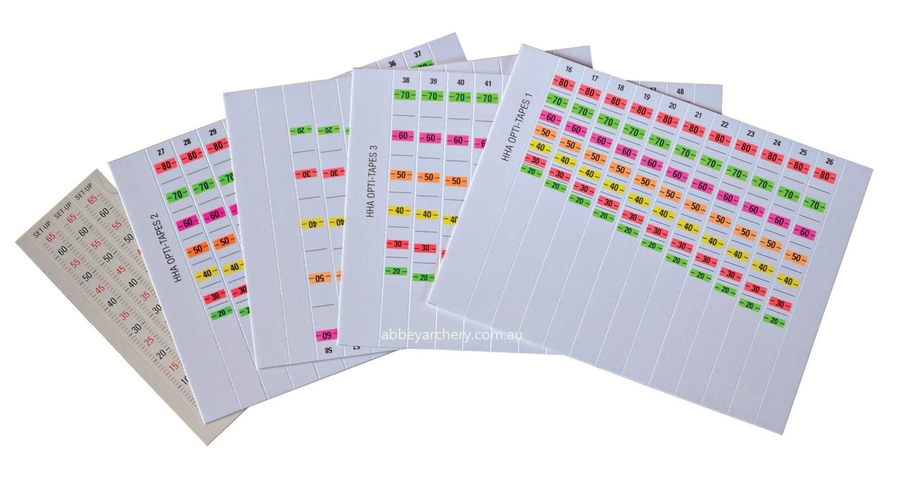 HHA Optimizer Lite Ultra Sight Tapes large image. Click to return to HHA Optimizer Lite Ultra Sight Tapes price and description