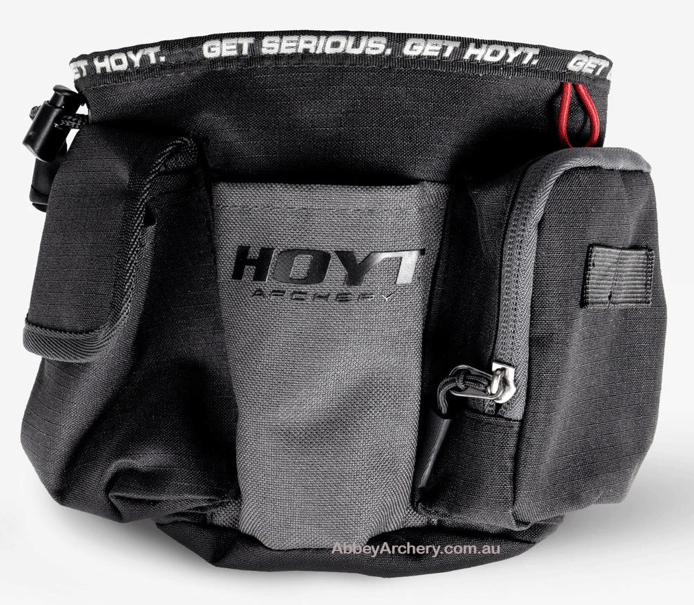 Hoyt 9 Hundo release aid pouch large image. Click to return to Hoyt 9 Hundo release aid pouch price and description