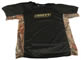 Hoyt Camo Trim Performance Short Sleeve T Shirt Black - click for more information