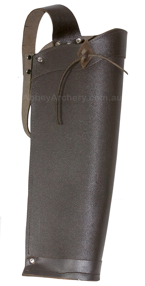 JMR Junior Leather Back Quiver 18in large image. Click to return to JMR Junior Leather Back Quiver 18in price and description