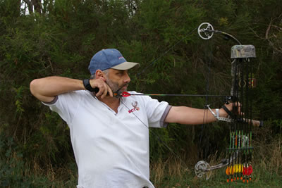  Mark at full draw
