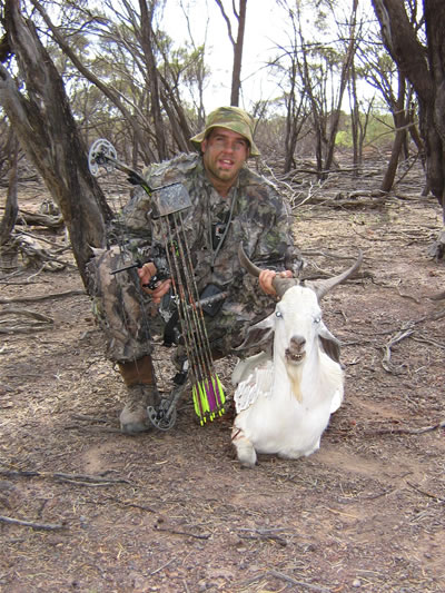 John bags his second goat