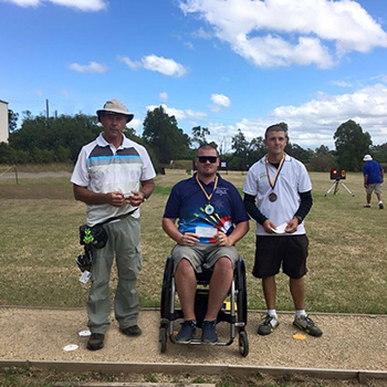 L to R Brian Politis 2nd, Jonathon Milne 1st and Daniel Curran 3rd