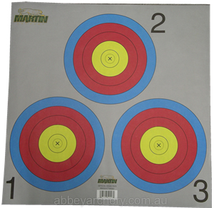 Maple Leaf Vegas Target Face 40cm 3 Spot image