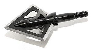 Magnus Black Hornet 4 blade screw in broadhead 125gr 3s image