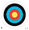 Maple Leaf World Archery Target Face 40cm image