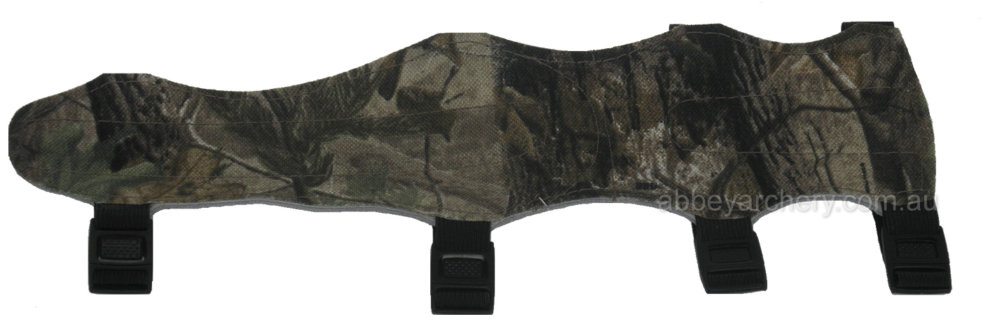 JMR Long Leather Armguard camo large image. Click to return to JMR Long Leather Armguard camo price and description