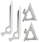 Replacement Blades for Muzzy Trocar HB &amp; HBX Hybrid broadheads - click for more information