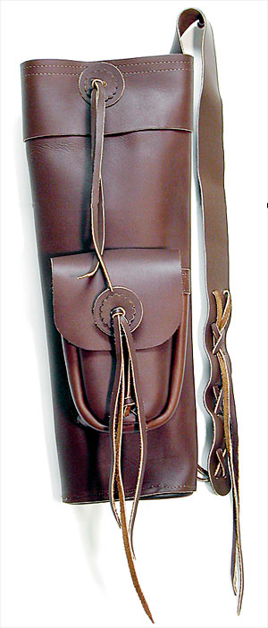 Martin Flint Traditional Back Quiver 20in image