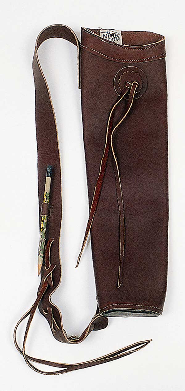 Martin Little John Leather Back Quiver 17in large image. Click to return to Martin Little John Leather Back Quiver 17in price and description