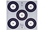 Maple Leaf NFAA Target Face 40cm 5 Spot - click for more information