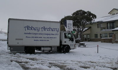 Old truck at Mt Hotham, Victoria snowfields