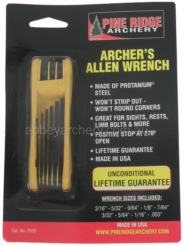 Pine Ridge Archers Allen Wrench large image. Click to return to Pine Ridge Archers Allen Wrench price and description