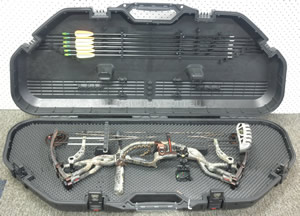 Plano All Weather Bow Case black image