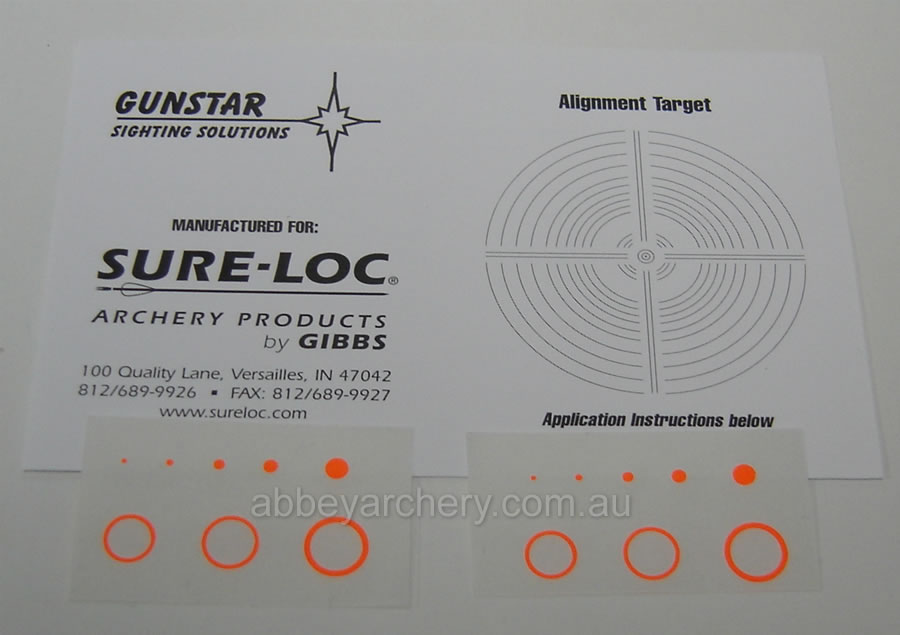 SURE-LOC Scope Dot Transfer Kit Red-Orange large image. Click to return to SURE-LOC Scope Dot Transfer Kit Red-Orange price and description